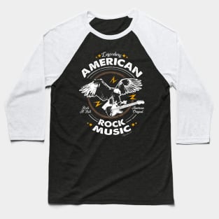 American Rock Music Baseball T-Shirt